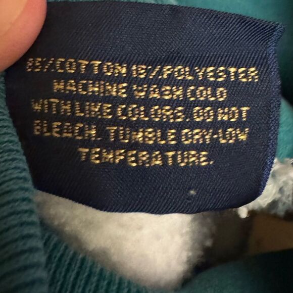 Vintage 90’s 1991 Wisconsin Size XL Crest Turtleneck Pullover Sweatshirt - Picture 12 of 12